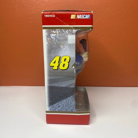 Trevo Christmas 2005 Nascar Jimmie Johnson #48 Santa with Ticket Figure 8” - Picture 6 of 12